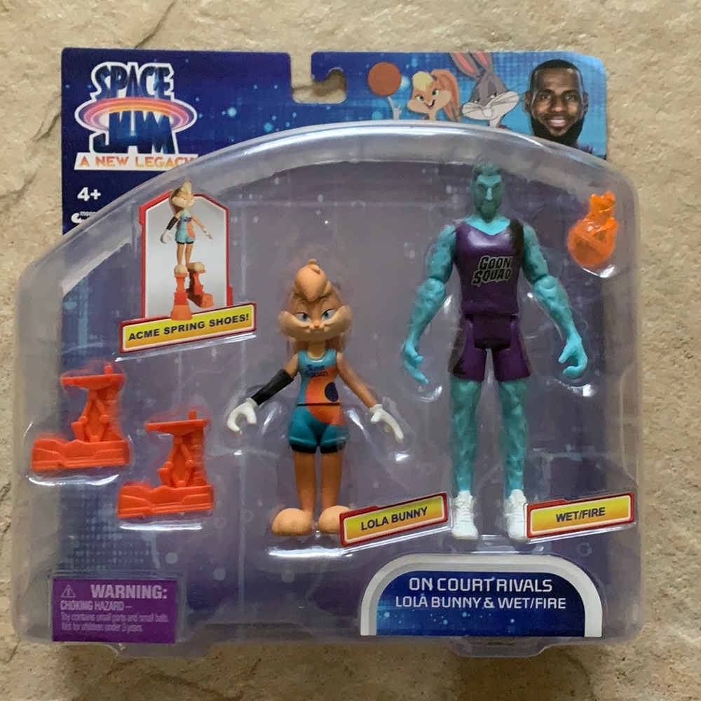 Space jam Lola Bunny and Wet/Fire